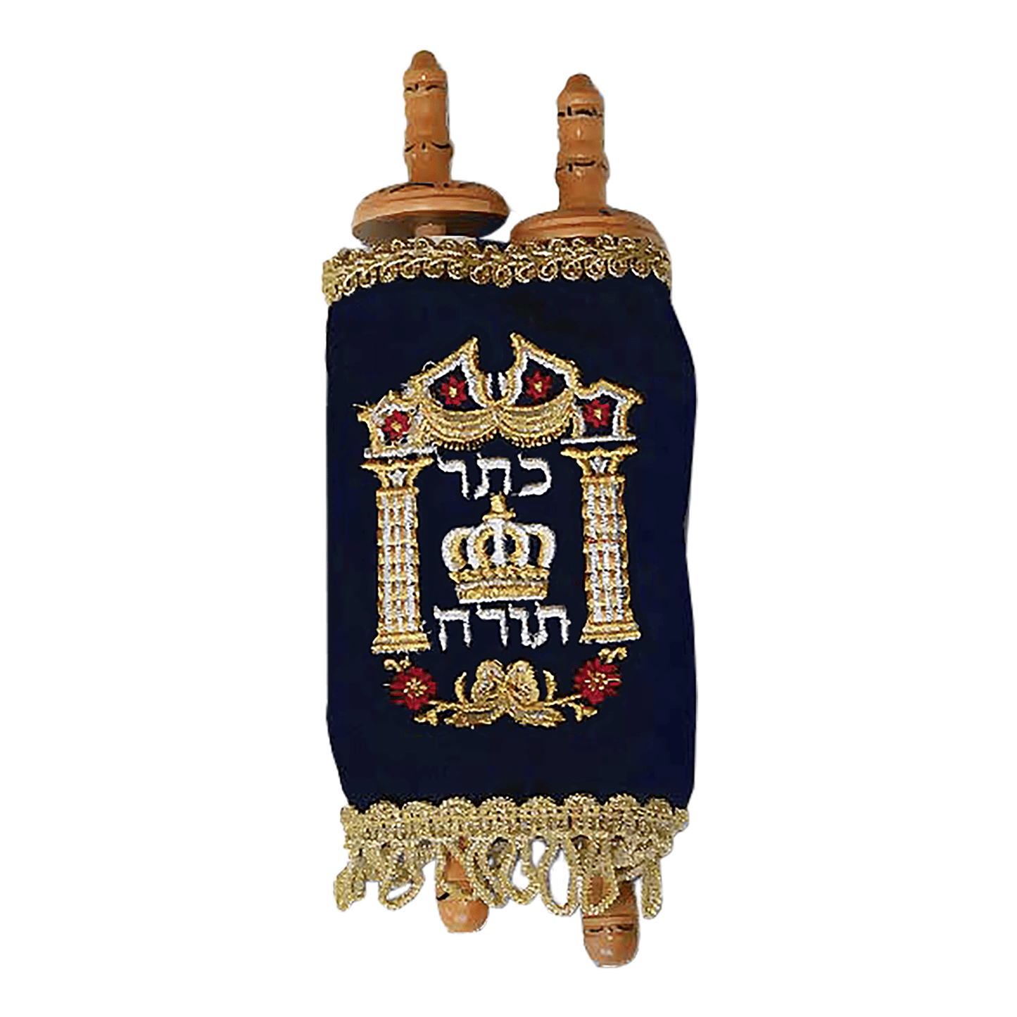 Torah Scroll - Navy (7")