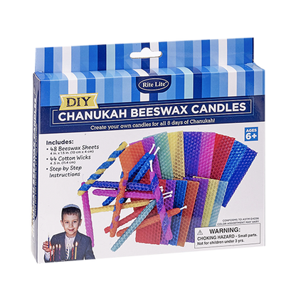 DIY Chanukah Besswax Candles