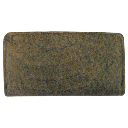 Solomea Leather Wallet - Distressed Brown