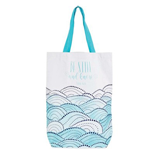Be Still and Know Canvas Tote