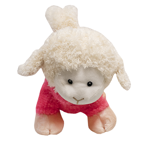 Lamb Plush Girl's Purse