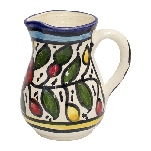Armenian Ceramic Teapot Set -Multi Color - L