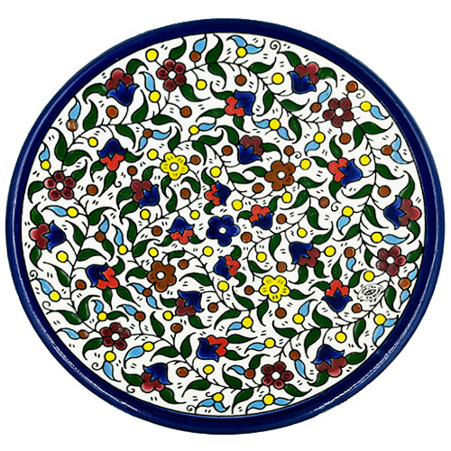 Armenian Traditional Multi-Floral Plate (Various Styles)