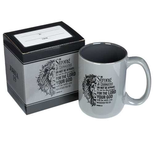 Be Strong & Courageous Mug
