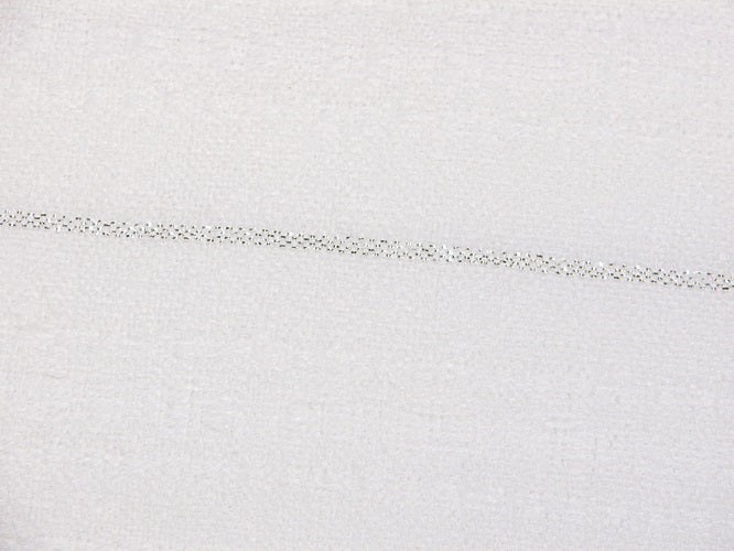 White Acrylic Tablecloth - Hand Woven by Gabrieli