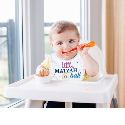 Passover Bib - "Little Matzah Ball"