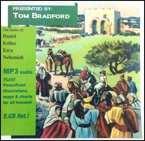 Daniel, Esther, Ezra & Nehemiah (Audio-CD); by Tom Bradford