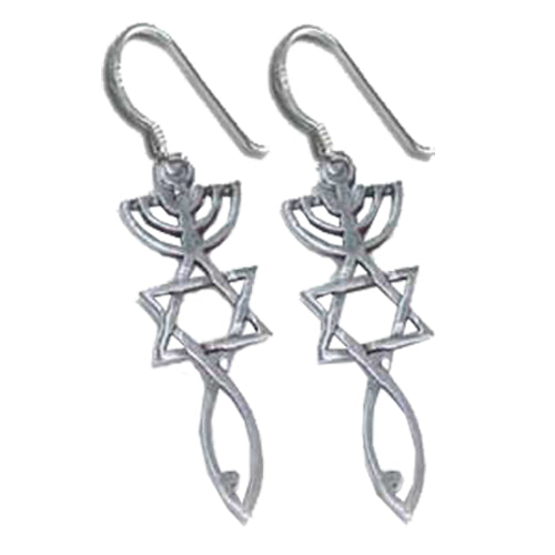 Grafted-In Sterling Silver Earrings