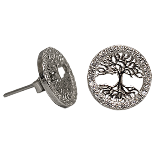 Tree of Life Post Earrings