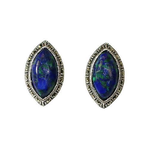 Eilat Stone Marquise Post Earrings