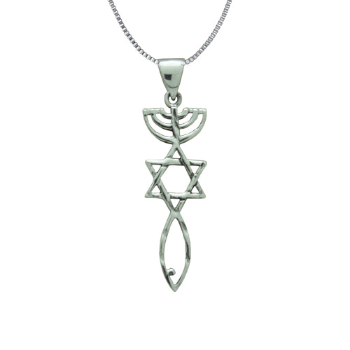 Grafted-In Textured Sterling Silver Necklace
