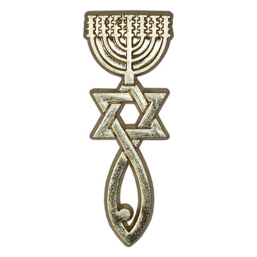 Gold Colored Grafted-In Lapel Pin