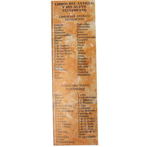 Marcadores Libros de la Biblia (Books of the Bible)- Spanish