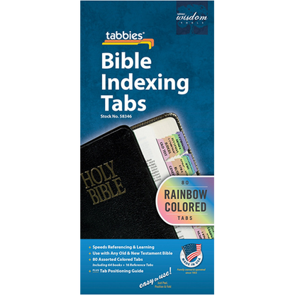 Bible Tabs - Rainbow