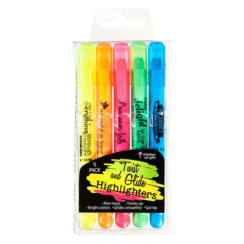 Bible Markers Neon Pencils