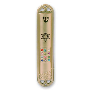 Breastplate Mezuzah/Star of David (Large)