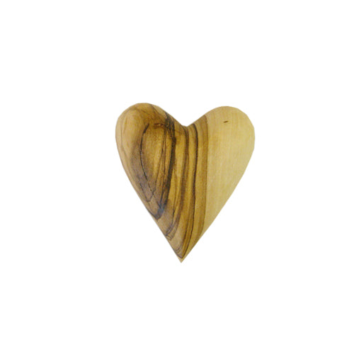 Olive Wood Heart - Small