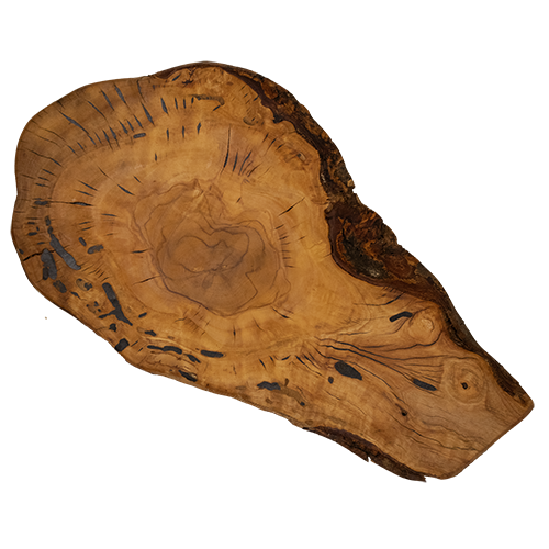 Olive Wood Rustic Serving/ Cheese Board - Medium D