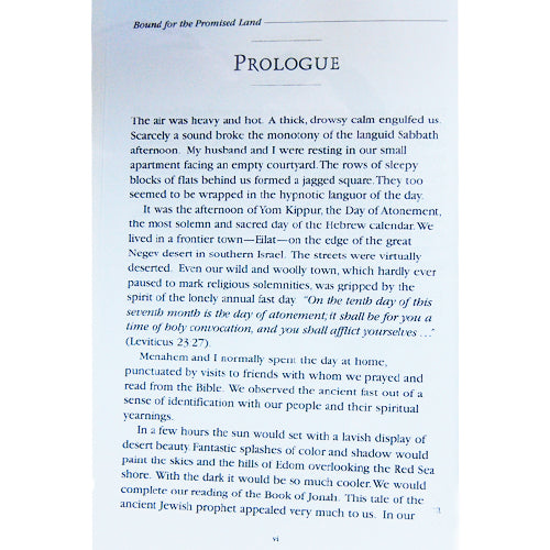 Bound for the Promised Land By Haya Benhayim