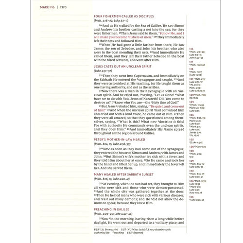 NKJV Journal the Word Bible - Comfort Print