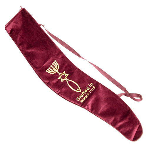 33" Grafted-In Embroidered Shofar Bag