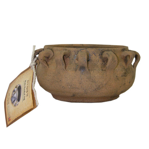 12 Handle Ceramic Bowl - Replica