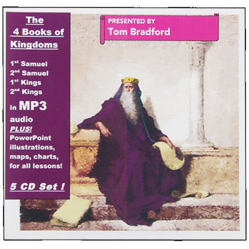 The 4 Books of Kingdoms Teachings Bundle (Audio - CD); by Tom Bradford