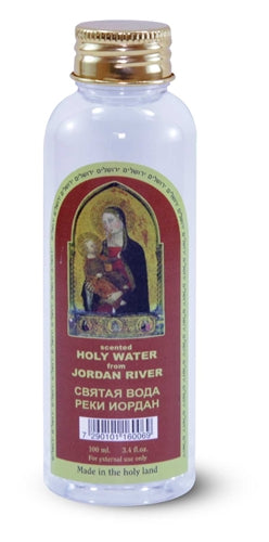 Jordan River Water 100ml – Mary Icon | Ein Gedi