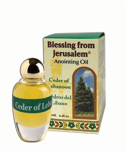 Ein Gedi Blessing from Jerusalem Anointing Oil 12ml - 15 Scents