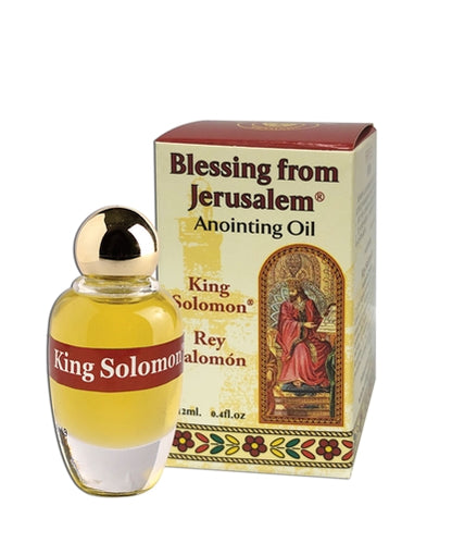 Ein Gedi Blessing from Jerusalem Anointing Oil 12ml - 15 Scents