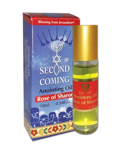 Ein Gedi Second Coming Anointing Oil 10ml Roll-On Bottle - 8 Scents
