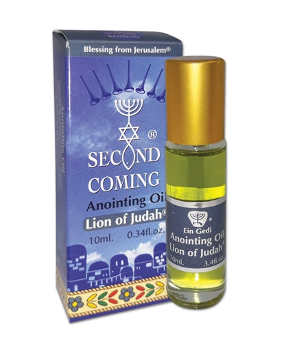 Ein Gedi Second Coming Anointing Oil 10ml Roll-On Bottle - 8 Scents