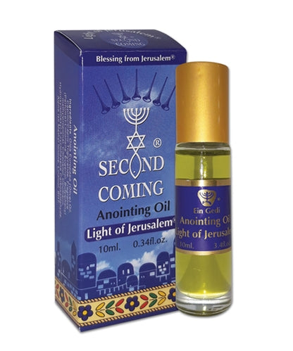 Ein Gedi Second Coming Anointing Oil 10ml Roll-On Bottle - 8 Scents