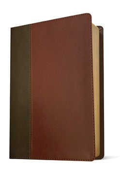 NKJV Life Application Study Bible - Leather Like Brown