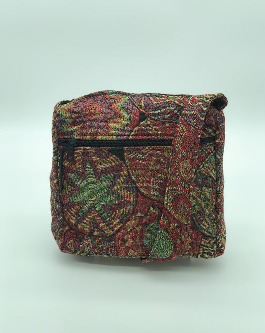 Randa Shoulder Bag - Small - Saffron Suzani