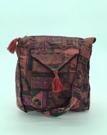 Anis Shoulder Bag - Copper Mosaic