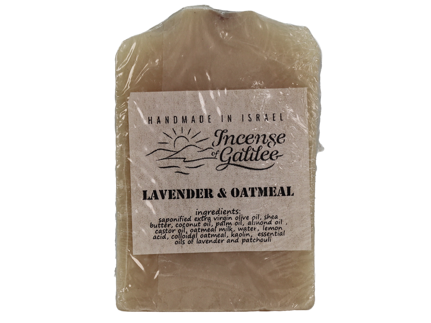 Incense Of Galilee Handcrafted Soap