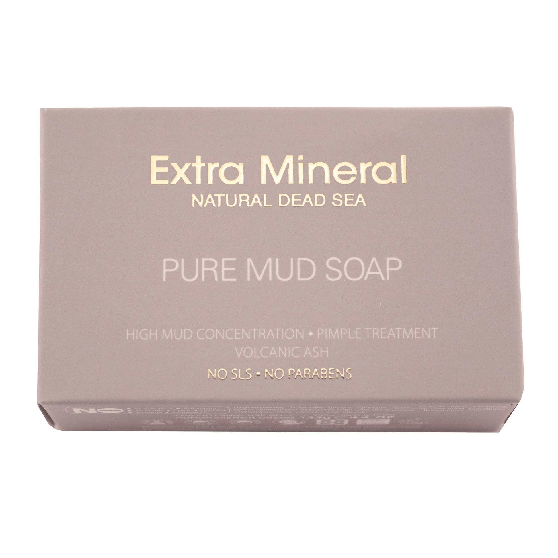 A Bar of Extra Mineral Natural Dead Sea Pure Mud Soap