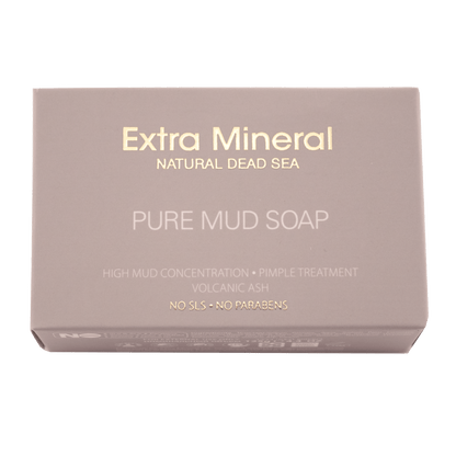 A Bar of Extra Mineral Natural Dead Sea Pure Mud Soap