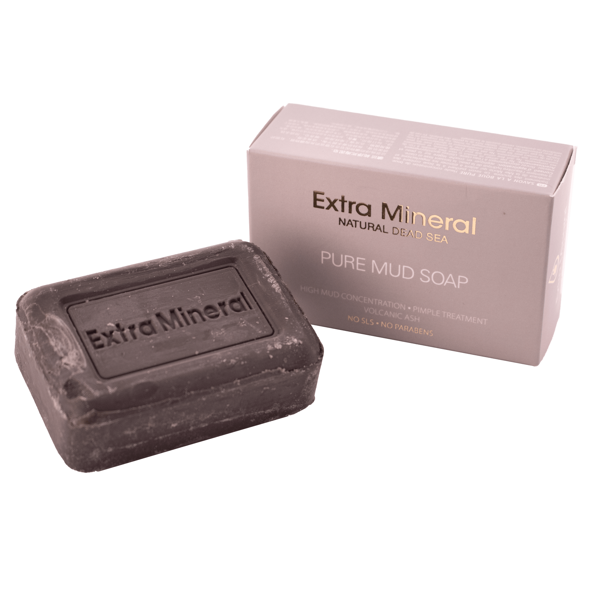 A Bar of Extra Mineral Natural Dead Sea Pure Mud Soap