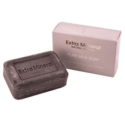 A Bar of Extra Mineral Natural Dead Sea Pure Mud Soap