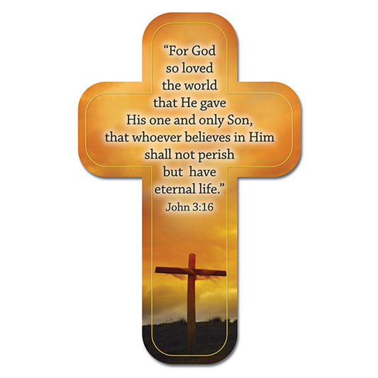 John 3:16 Cross Bookmark