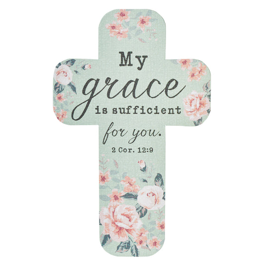 My Grace Is Sufficient Cross Bookmark - 2 Corinthians 12:9
