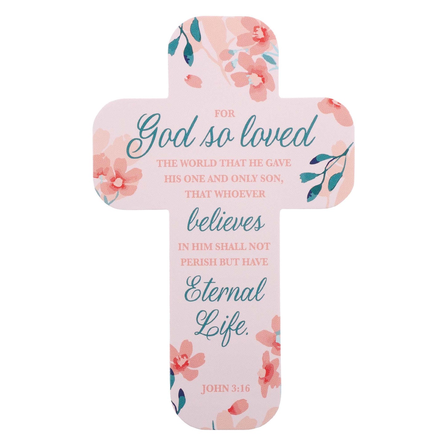 God So Loved The World Cross Bookmark - John 3:16