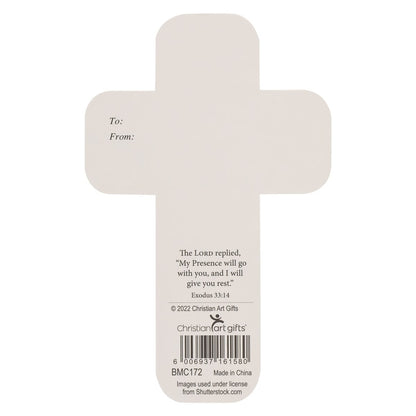 Be Still and Know Tropical Purple Bookmark - Psalm 46:10