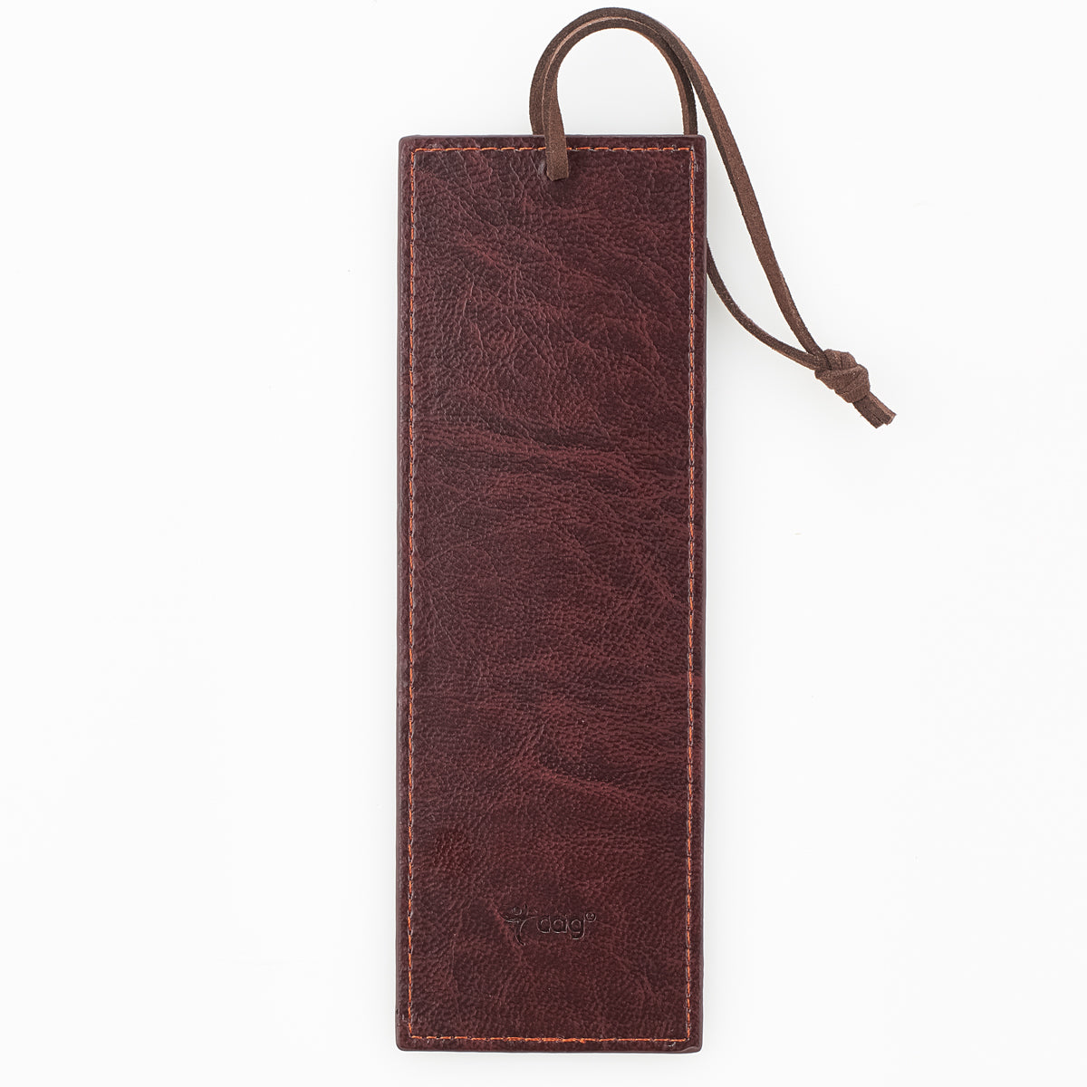 For I Know The Plans Brown Faux Leather Bookmark - Jeremiah 29:11