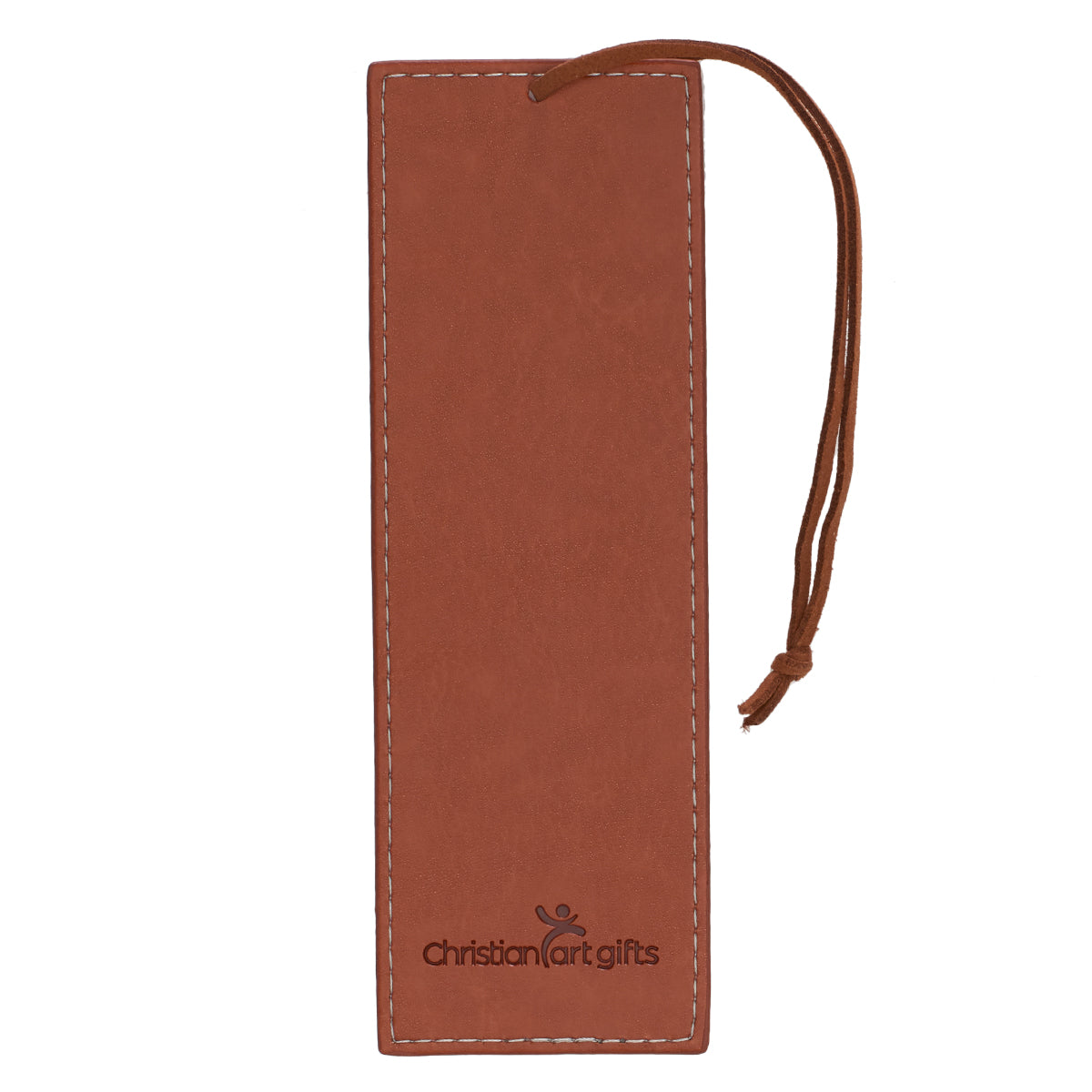 Hope in the Lord Brown Faux Leather Bookmark - Isaiah 40:31