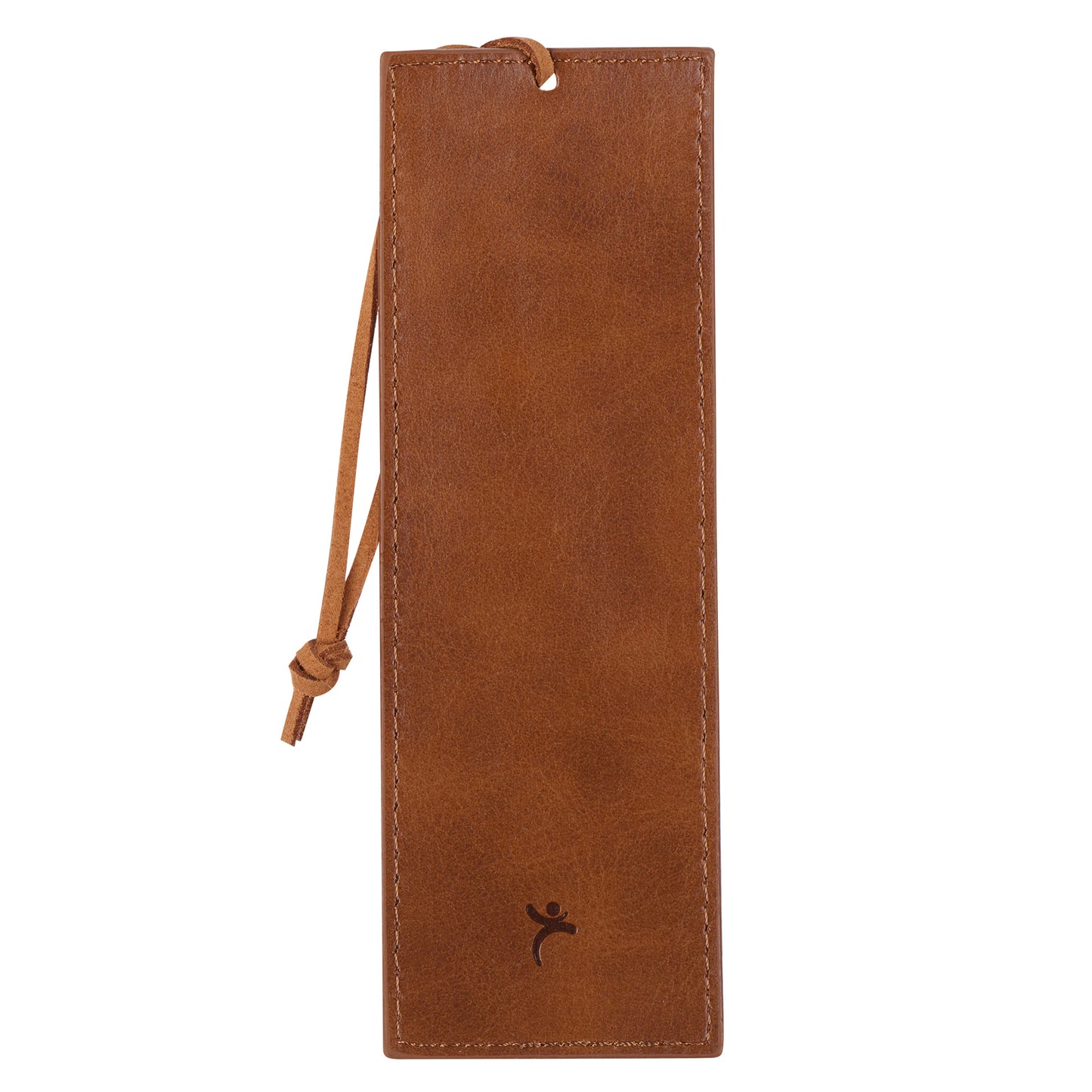 Thy Word is A Lamp Toffee Brown Faux Leather Bookmark - Psalm 119:105
