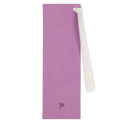 Be Still and Know Lilac Faux Leather Bookmark - Psalm 46:10