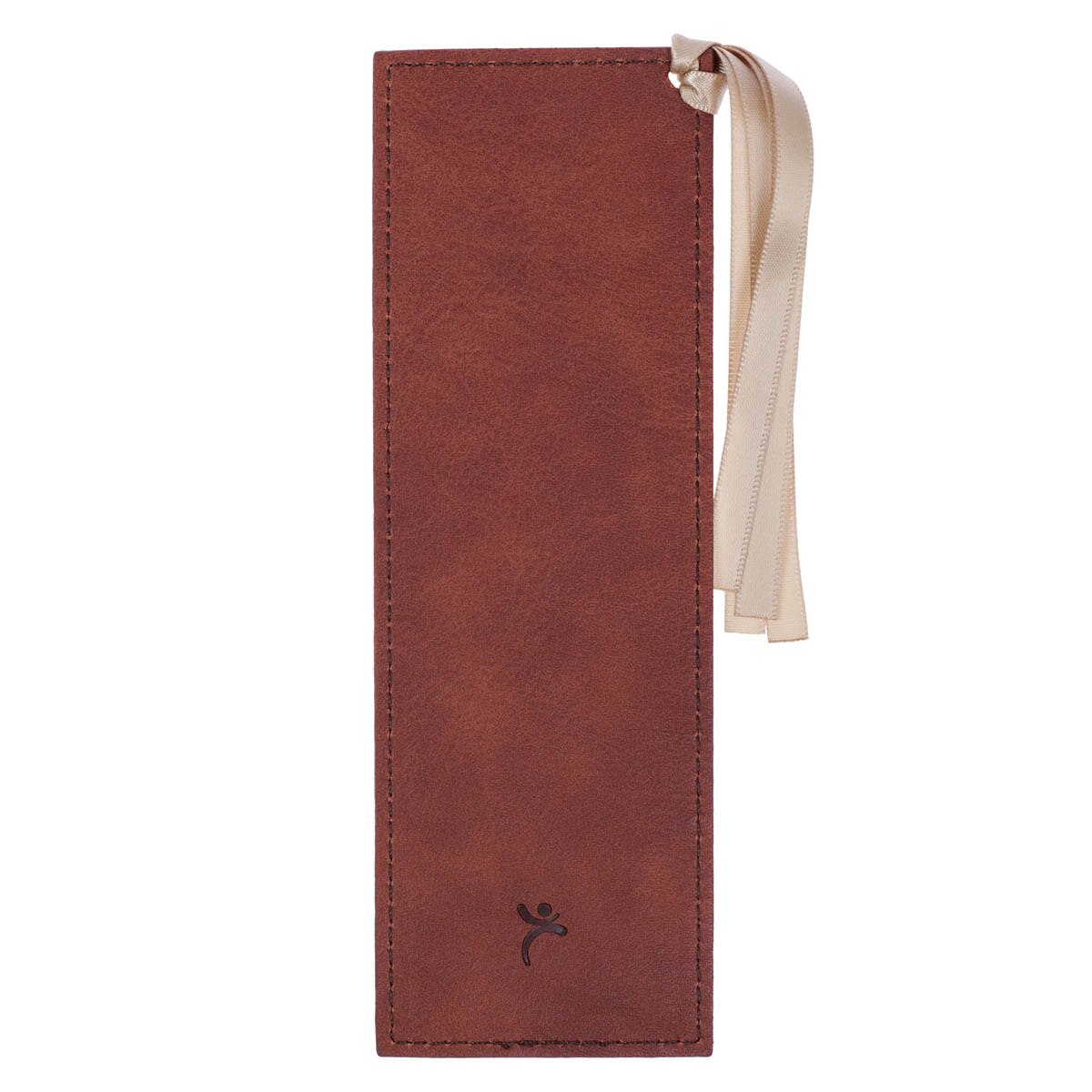 I Have Made You Two-Tone Brown Leather Bookmark - Isaiah 46:4